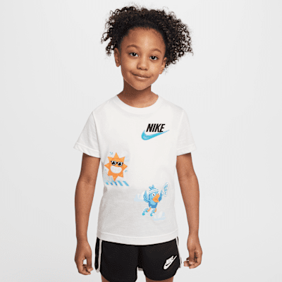 Conjunto de 2 piezas con shorts para preescolar Nike Dri-FIT