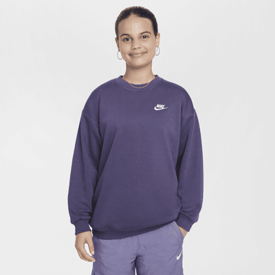 Oversized sweatshirt Nike Sportswear Club Fleece för ungdom