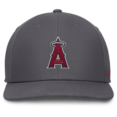 Gorra Nike Dri-FIT de la MLB ajustable para hombre Los Angeles Angels Pro