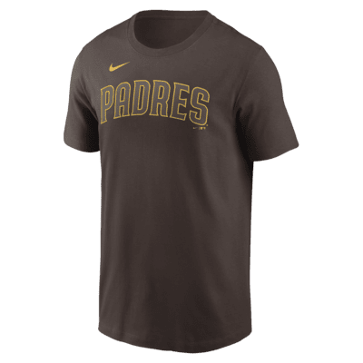 San Diego Padres Fuse Wordmark Men's Nike MLB T-Shirt