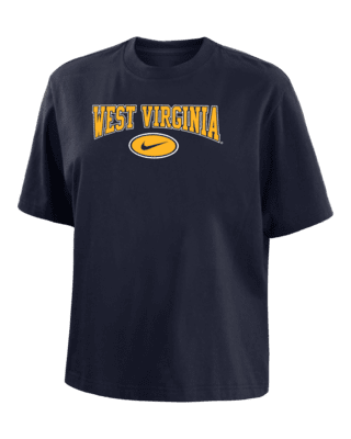 Женская футболка West Virginia Nike College Boxy