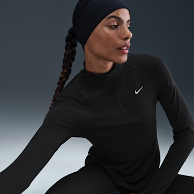 Nike Tempo Swoosh Run Dri-FIT Lauf-Tanktop mit Viertelreißverschluss (Damen)