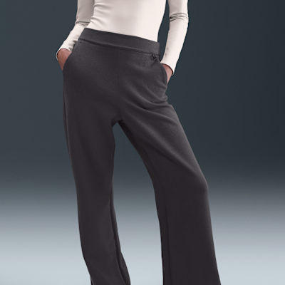 Pants Dri-FIT de tiro alto de pierna holgada y acampanada para mujer Nike 24.7 ImpossiblySoft