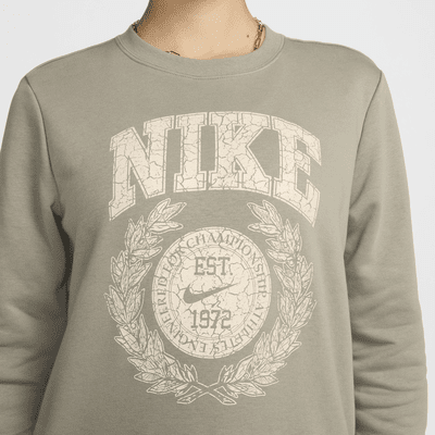 Sudadera de cuello redondo para mujer Nike Sportswear Club Fleece