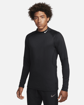 Мужские  Nike Pro Dri-FIT Warm Long-Sleeve Fitness Mock для тренировок