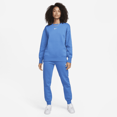 Sweat oversize à col ras-du-cou Nike Sportswear Phoenix Fleece pour Femme