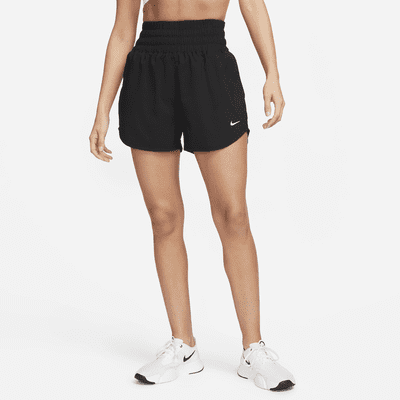 Nike One Women's Dri-FIT Ultra High-Waisted 8cm (approx.) Brief-Lined ...