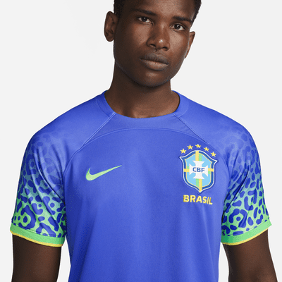 Brazil 2022/23 Stadium Home Men's Nike Dri-FIT Soccer Jersey.