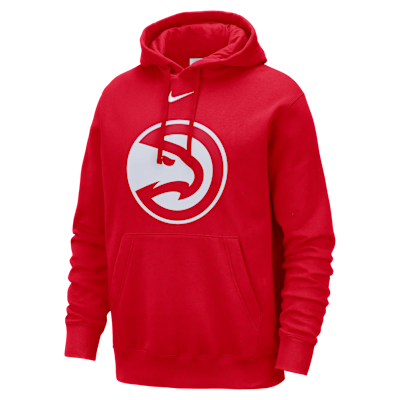 Sudadera con gorro sin cierre Nike NBA para hombre Atlanta Hawks Club