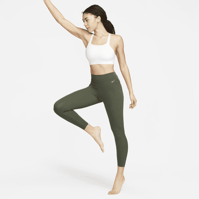 Nike Zenvy Leggings de 7/8 de talle alto y sujeción ligera - Mujer