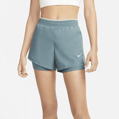 Nike 女款二合一跑步短褲