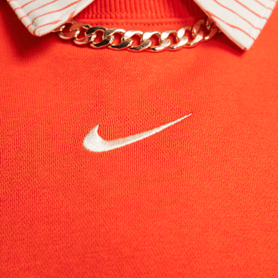 Sudadera de cuello redondo sin cierre extra oversized para mujer Nike Sportswear Phoenix Fleece