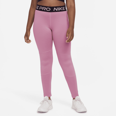 Nike Pro Kids' (Girls') Leggings (Extended Size). Nike.com