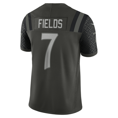Justin Fields New York Jets Rivalries Collection Men's Nike Dri-FIT NFL Limited Jersey
