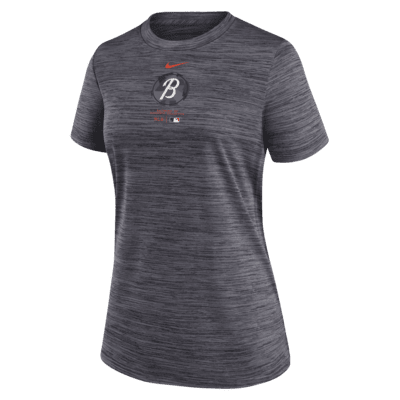 Женская футболка Baltimore Orioles Authentic Collection City Connect Practice Velocity