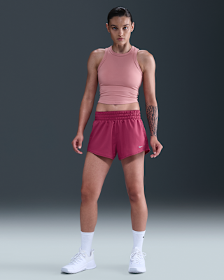 Женские шорты Nike One Dri-FIT Mid-Rise 3" Brief-Lined Shorts