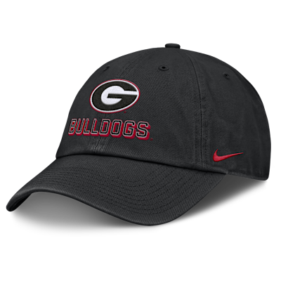 Gorra universitaria Nike ajustable para hombre Georgia On-Field Club Gameday