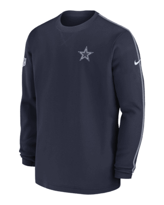 Мужские  Dallas Cowboys Sideline Coach Men’s Nike NFL Long-Sleeve Top