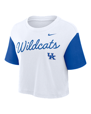 Женская футболка Kentucky Script Nike Dri-FIT College Cropped