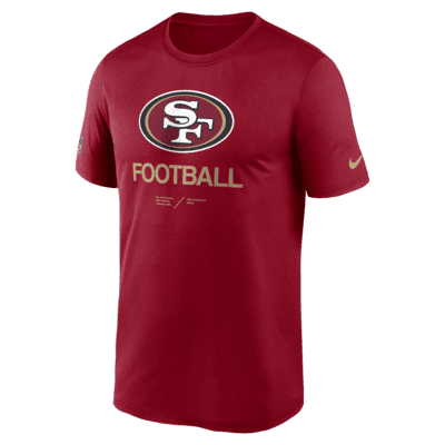 nike red and gold shirt