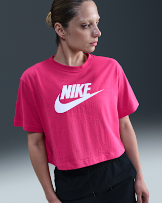 Женская футболка Nike Sportswear Essential Cropped Logo