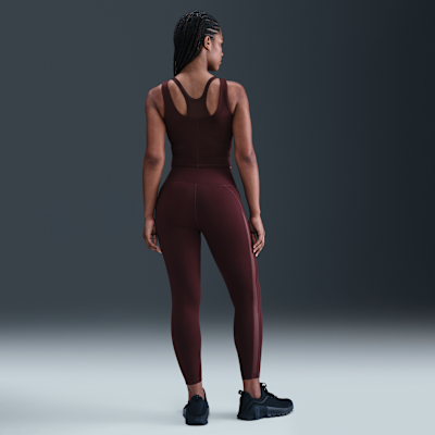 Camiseta de tirantes Dri-FIT cropped para mujer Nike One Fitted