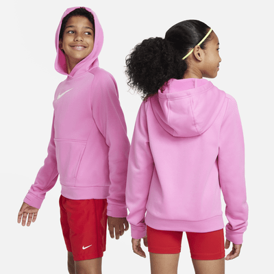 Nike Ladies Therma-Fit Hooded Sweatshirt Boston Red Sox Red/Gray