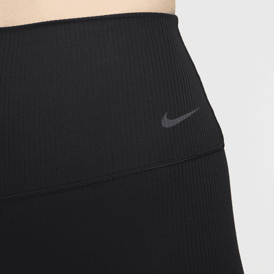 Nike Zenvy 羅紋女款輕柔支撐型高腰九分內搭褲