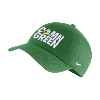 Gorra universitaria Nike ajustable Oregon Heritage86