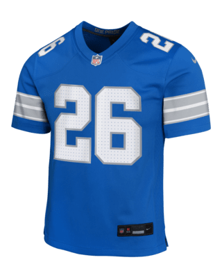 Подростковые джерси Jahmyr Gibbs Detroit Lions Big Kids' Nike NFL Game Jersey