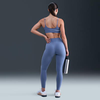 Nike One sport-bh met vulling en lichte ondersteuning