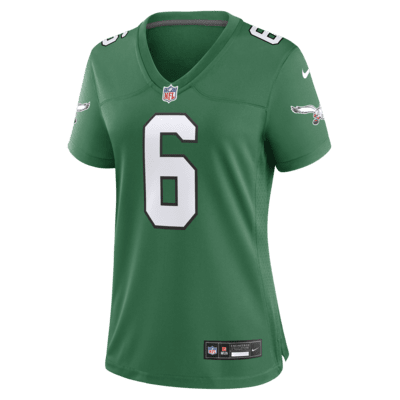 DeVonta Smith Philadelphia Eagles Women's Nike NFL Game Football Jersey