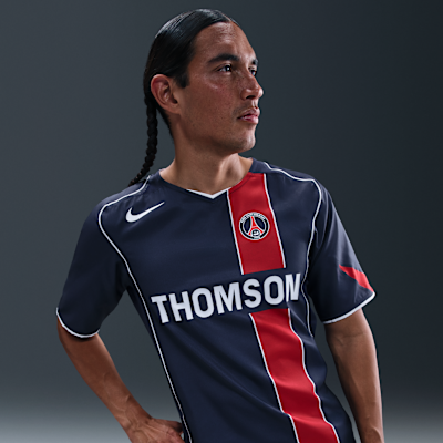 パリ サンジェルマン (PSG) 2004 トータル 90 リイシュー メンズ ナイキ サッカー レプリカ ユニフォーム