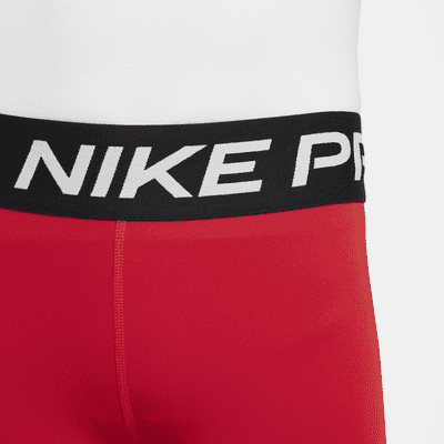 Shorts para niña talla grande Nike Pro