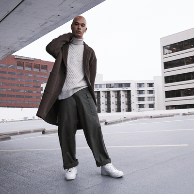 Gabardina de corte folgado Nike Sportswear Tech Fleece Reimagined para homem