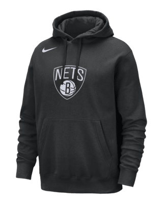 Мужское худи Brooklyn Nets Club Nike NBA Pullover Hoodie