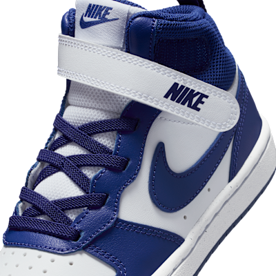 Nike Court Borough Mid 2 sko til små barn
