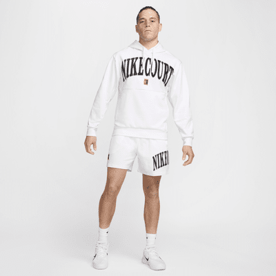 Felpa da tennis in fleece con cappuccio Dri-FIT NikeCourt Heritage – Uomo