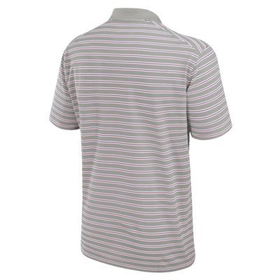 Polo universitario Nike Dri-FIT para hombre Primetime Victory Striped de los Alabama Crimson Tide