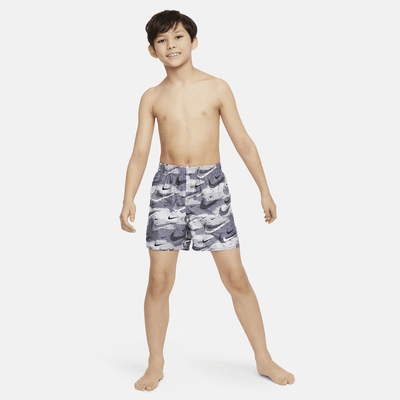 Shorts de vóleibol de 10 cm para niño talla grande Nike Swim Flock