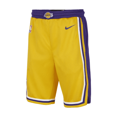 Los Angeles Lakers Youth 8-20 Official Swingman Performance Shorts