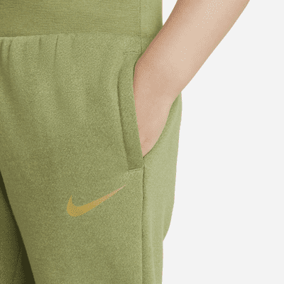 Pants de tejido Fleece moteado para niños pequeños Nike