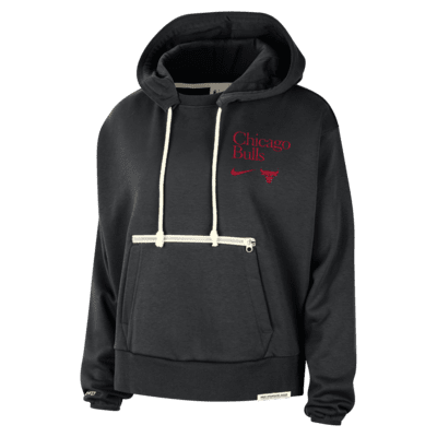 Chicago Bulls Standard Issue Sudadera con capucha Nike Dri-FIT de la NBA - Mujer