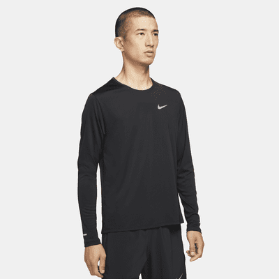 On Running Synthetic Long-sleeved Climate Top in Black for Men Mens Clothing T-shirts Long-sleeve t-shirts 