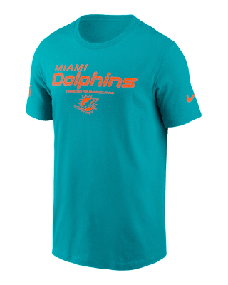 Мужская футболка Miami Dolphins Sideline Team Issue Nike Dri-FIT NFL