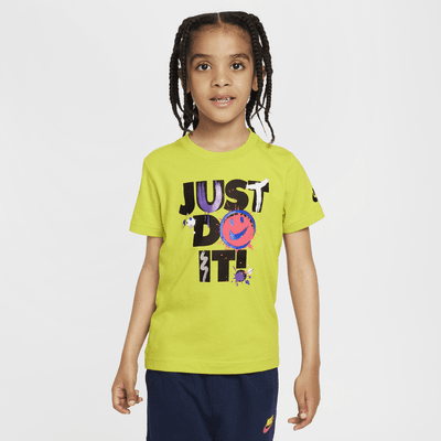 Playera "Just Do It" para niño talla pequeña Nike "Express Yourself"