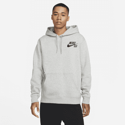 nike light gray hoodie