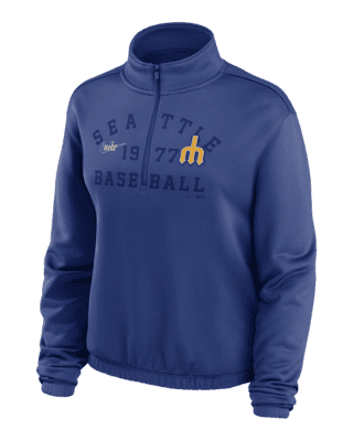 Seattle Mariners Women's Plus Size Full Zip Hooded Sweatshirt MLB Size 2XL