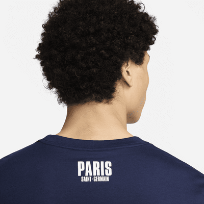 เสื้อยืดฟุตบอลผู้ชาย Nike Paris Saint-Germain Essential