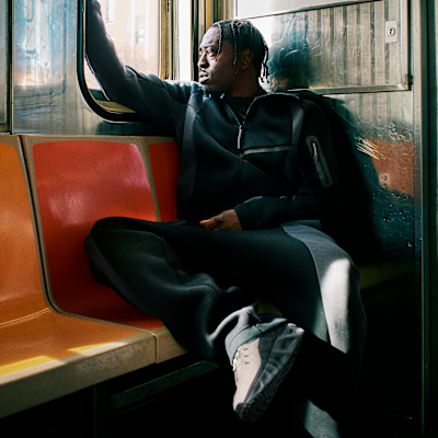 Nike Tech Windrunner fleecejack met kleurblokken en rits over de hele lengte voor heren